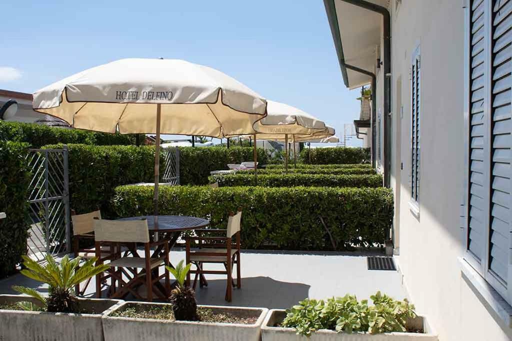 مارينا دي كارّارا Hotel Delfino المظهر الخارجي الصورة